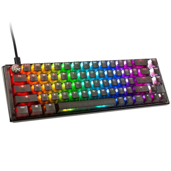 Ducky One 3 Aura Black SF Gaming Tastatur, RGB LED - MX-Blue (US)