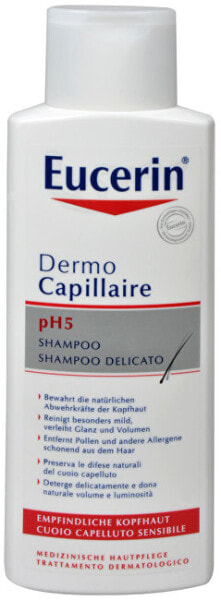 Шампунь для чувствительной кожи pH5 Dermocapillaire 250 мл