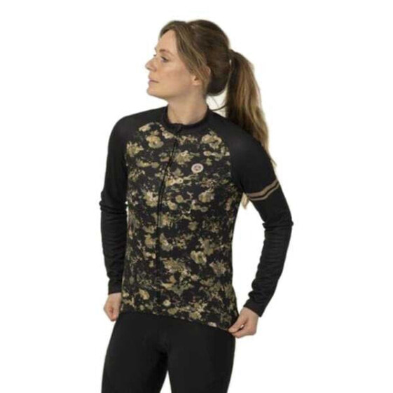 AGU Abstract Flower Essential long sleeve jersey