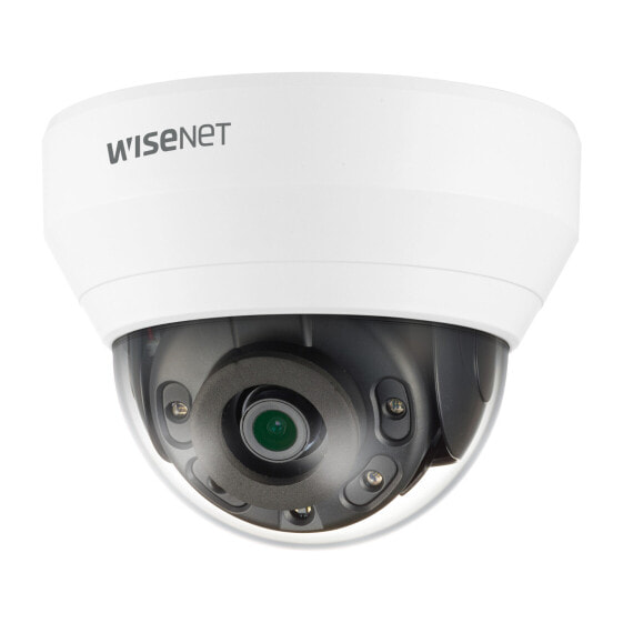 Hanwha Techwin Hanwha QND-7012R - IP security camera - Indoor - Wired - Ceiling/wall - White - Dome