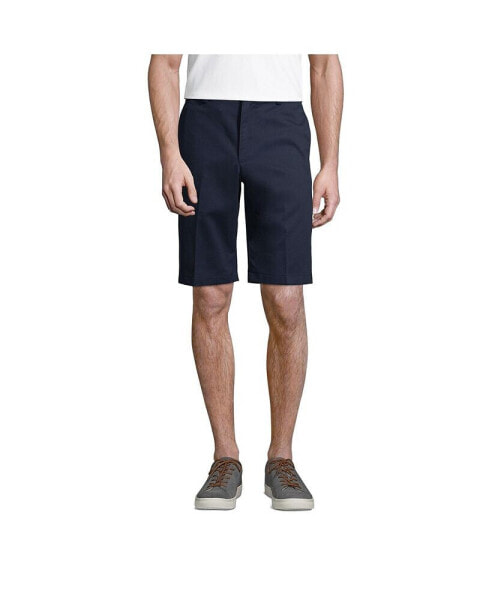 Men's School Uniform 12" Wrinkle Resistant Chino Shorts