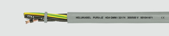 Helukabel HELU PURoe-OZ - High voltage cable - Grey - Polyurethane (PUR) - Polyvinyl chloride (PVC) - Cooper - 1 mm²
