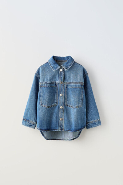 Denim overshirt