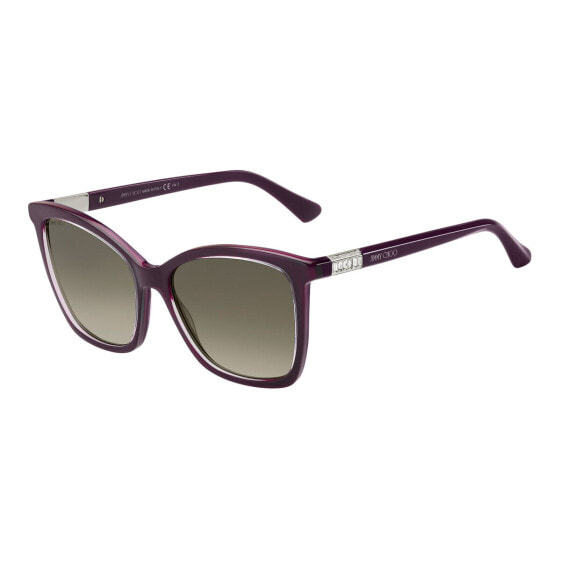 Ladies' Sunglasses Jimmy Choo S Silver Burgundy