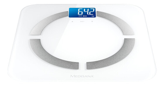 Напольные весы Medisana BS 430 connect - электронные - 180 кг - 100 г - Прозрачные - 5 кг - кг - фунт - ST