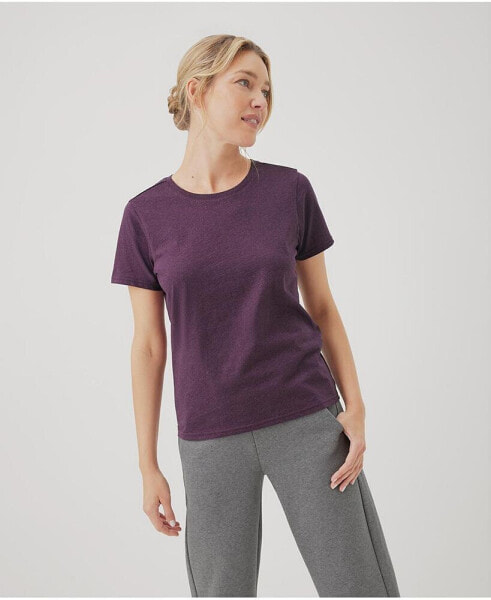 Women's Organic Cotton Softspun Crew Neck Tee