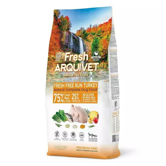 ARQUIVET Fresh turkey and fish semi-moist 2 5 kg dog food