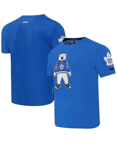 Men's Blue Toronto Maple Leafs Mascot T-shirt
