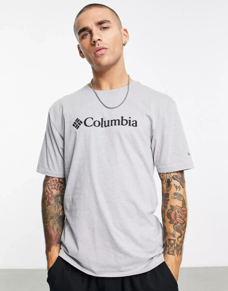 Columbia CSC basic logo t-shirt in grey