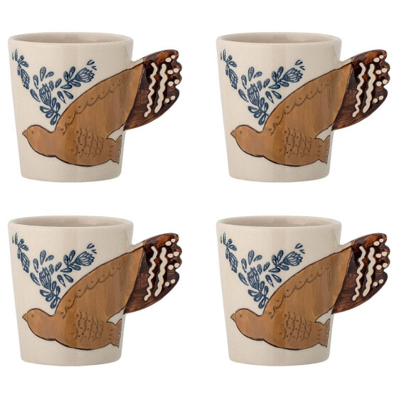 Tasse Hezha Vogel 4er-Set