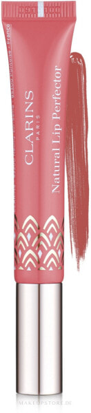 Lipgloss - Clarins Instant Light Natural Lip Perfector 19 - Intense Smoky Rose