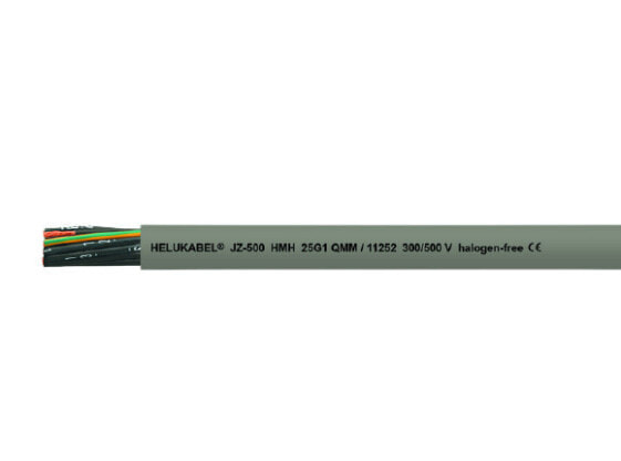 Helukabel HELU JZ-500 HMH 5G0,511204 - Low voltage cable - Grey - Polyvinyl chloride (PVC) - Polyvinyl chloride (PVC) - Cooper - 5G0,5