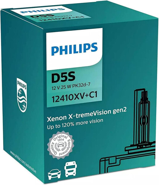 Philips 12410XV+C1 D5S Xenon X-tremeVision, Bianca