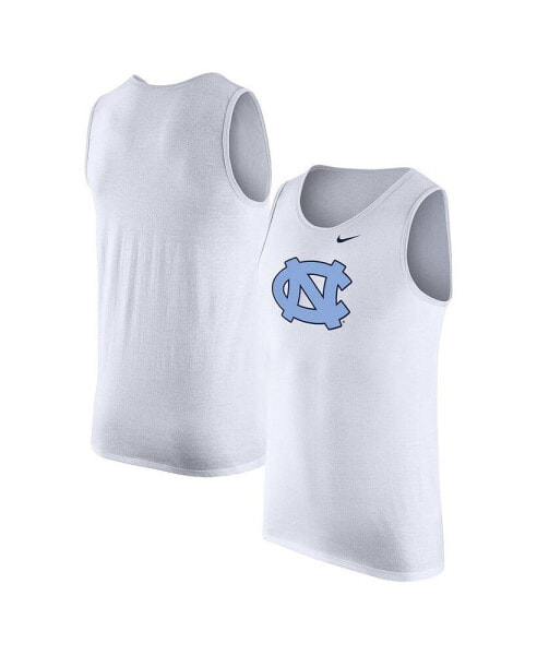 Men's White North Carolina Tar Heels Tank Top