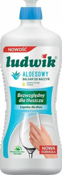 Средство для мытья посуды Ludwik Balsam do naczyń с алоэ, 900 г