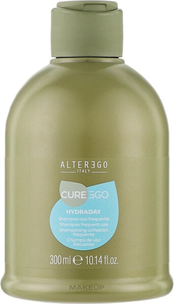 Feuchtigkeitsspendendes Shampoo für den häufigen Gebrauch - Alter Ego CureEgo Hydraday Frequent Use Shampoo 300 ml