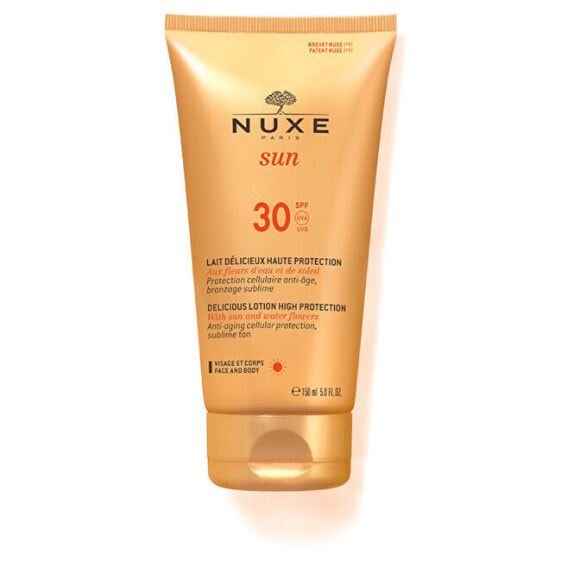 Средство для загара Nuxe Sunscreen SPF 30 Sun (вкусный Лосьон) 150 мл.