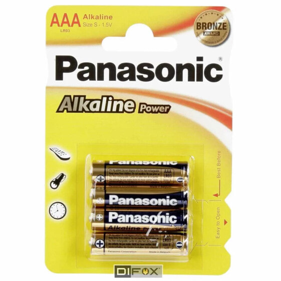 PANASONIC Pack 4 LR-03 AAA Pile