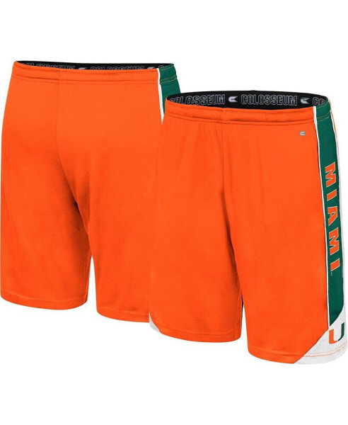 Men's Orange Miami Hurricanes Haller Shorts