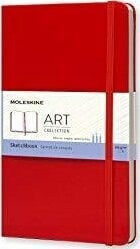 Moleskine Szkicownik MOLESKINE L (13x21cm), twarda oprawa, 104 strony, czerwona