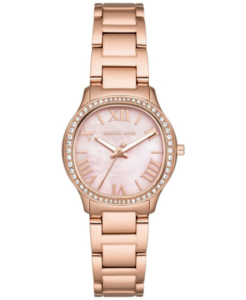 Women's Sage Three-Hand Rose Gold-Tone Stainless Steel Watch 31mm