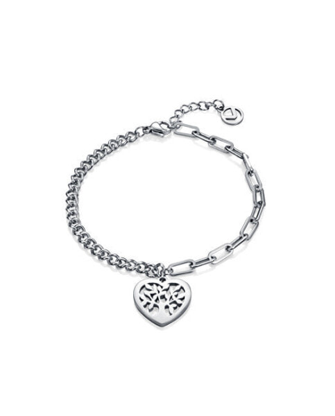 Fashion steel bracelet with tree of life Kiss 15106P01000