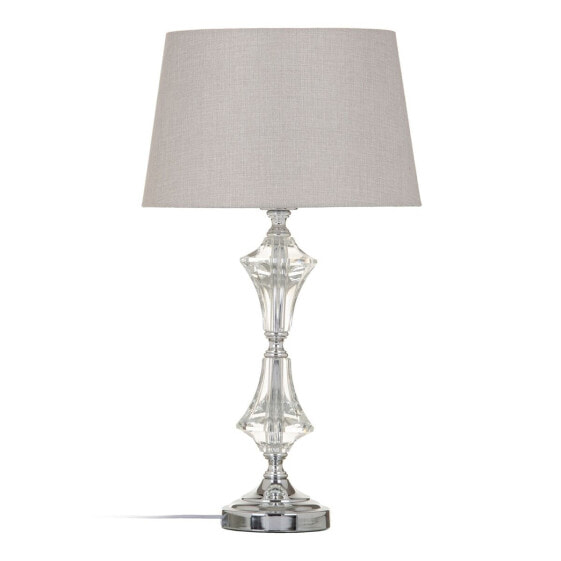 Настольная лампа декоративная BB Home Crystal 32 x 32 x 57 см Стеклянный Серебряный