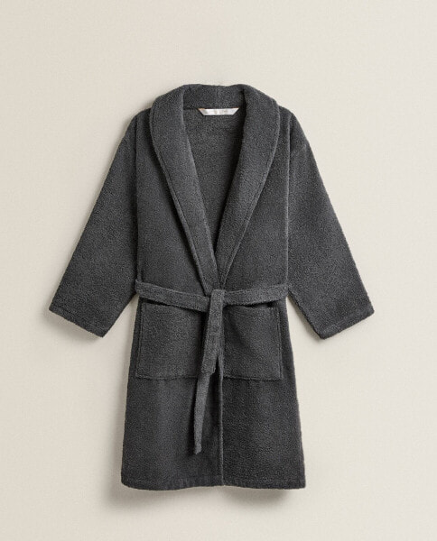 Premium cotton bathrobe