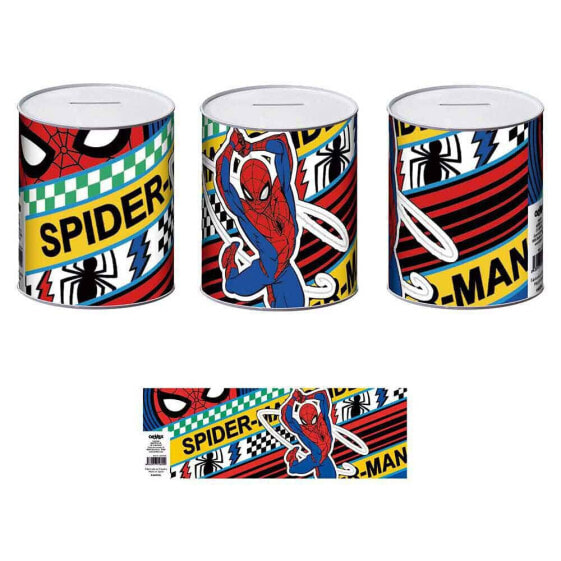 MARVEL Metal M 10x10x12 cm Spiderman Money Box