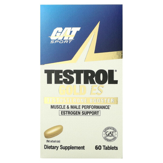 Бустер тестостерона мужское здоровье GAT Testrol Gold ES 60 таблеток