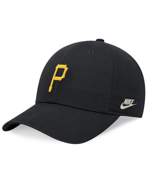 Men's Black Pittsburgh Pirates Rewind Cooperstown Collection Club Adjustable Hat