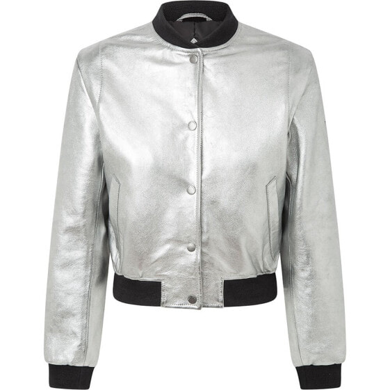 PEPE JEANS Selena leather jacket