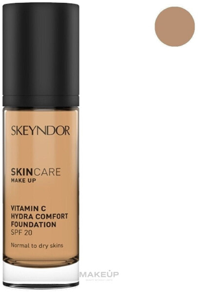 Feuchtigkeitsspendende Foundation mit Vitamin C SPF20 - Skeyndor SkinCare Make Up Vitamin C Hydra Comfort Foundation 03