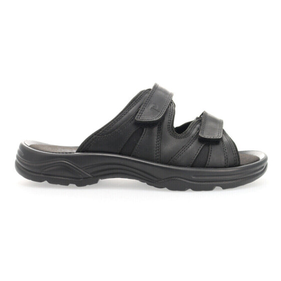 Propet Vero Slide Mens Black Casual Sandals MSV003LBLK