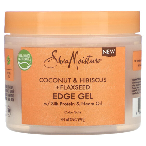 Edge Gel, Coconut & Hibiscus + Flaxseed, 3.5 oz (99 g)