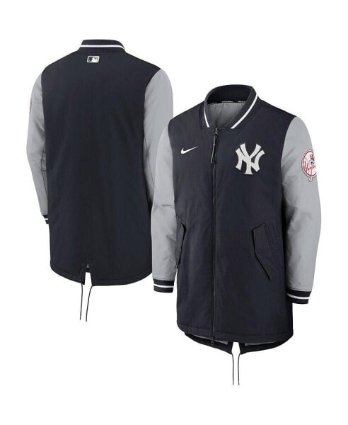 Men's Navy New York Yankees Dugout Performance Full-Zip Jacket