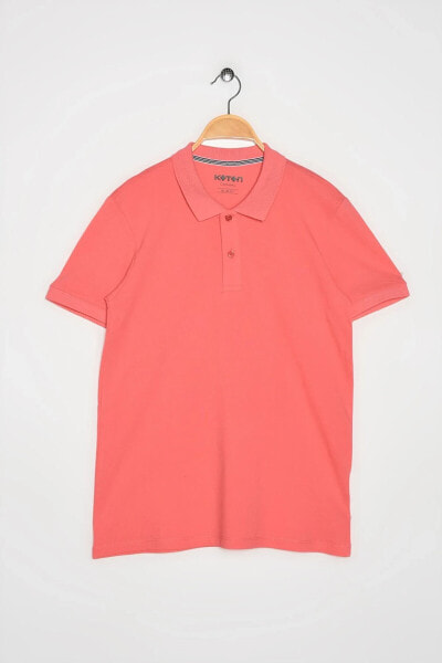 Erkek Mercan Polo Yaka T-Shirt 0YAM12133LK