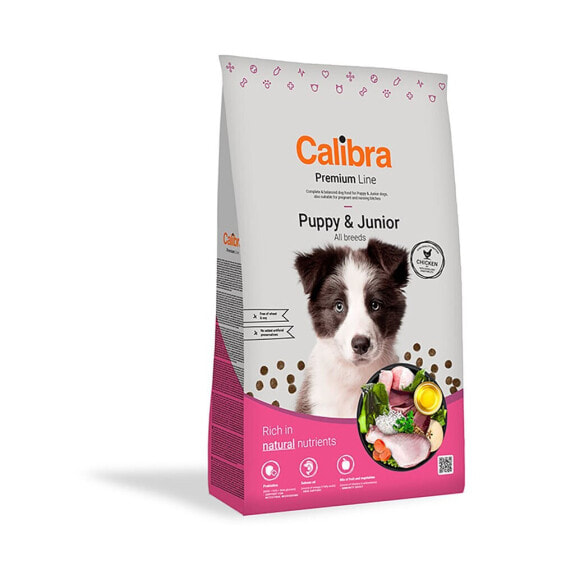 CALIBRA Premium Line Puppy Junior 12kg Dog Food