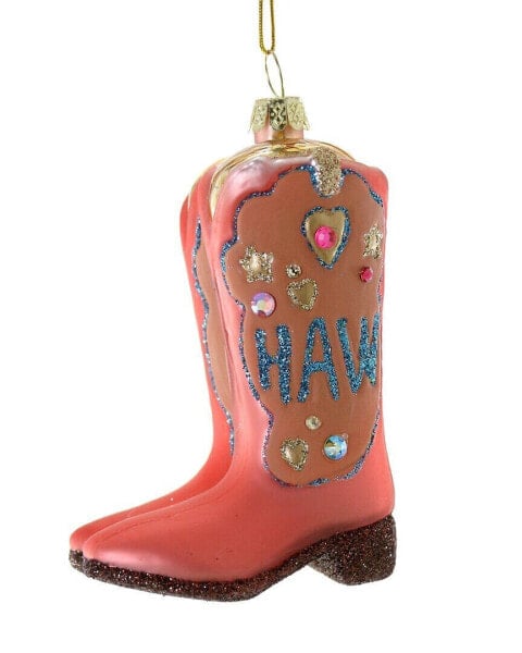 Cody Foster & Co. Yee Haw Ornament Multicolor