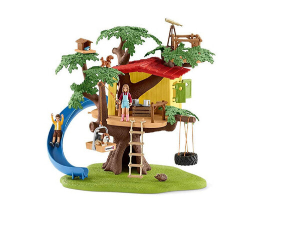 Игровой набор Schleich Farm Life Adventure tree house (Фермерский домик на дереве авантюры)