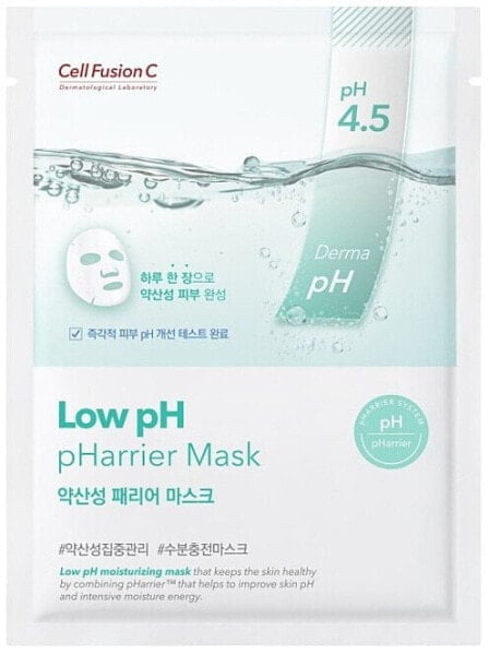 Tuchmaske für das Gesicht - Cell Fusion C Low pH pHarrier Mask 10 x 25 ml