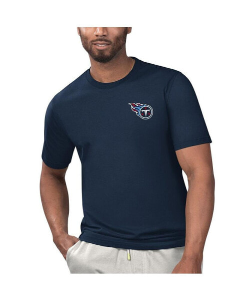 Men's Navy Tennessee Titans Licensed to Chill T-shirt