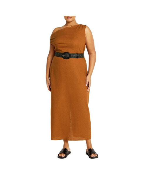 Plus Size Millie Maxi Off Shoulder Dress