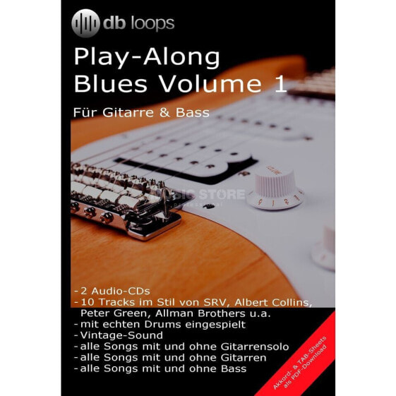 db loops Blues - Volume 1 Gitarre Playalong