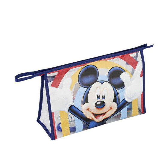 Детский косметичка Mickey Mouse Синий (23 x 16 x 7 см) (4 шт)