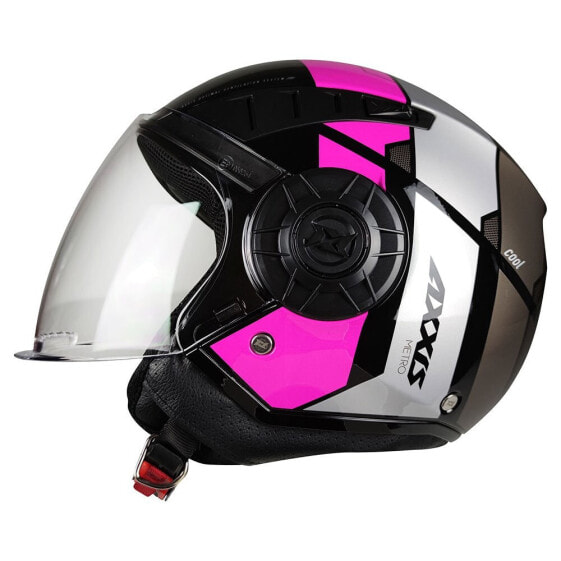 Шлем мотоциклиста AXXIS OF513 Metro Cool Open Face