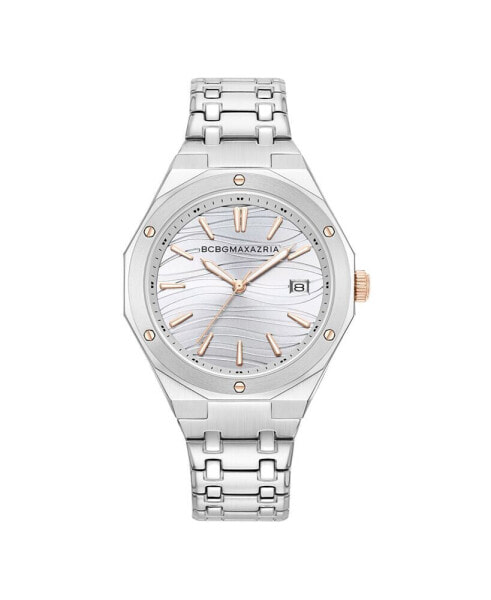 Часы BCBGMAXAZRIA Classic Silver-Tone Watch