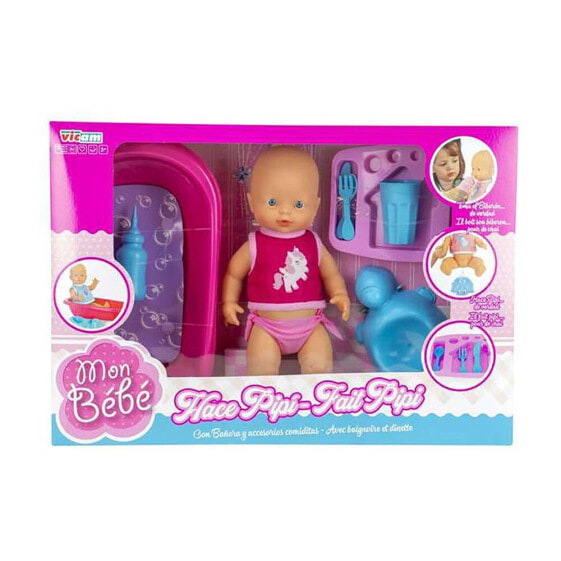 Игрушка для ванны VICAM TOYS Pipi Comijitas с куклой для младенцев 40x13x58 см