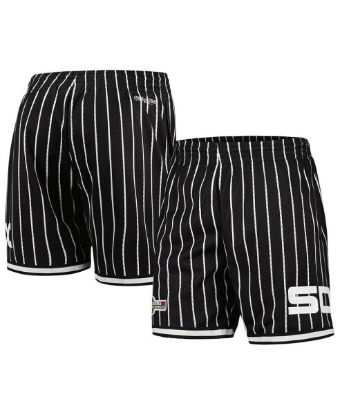 Men's Black Chicago White Sox Cooperstown Collection 2005 World Series City Collection Mesh Shorts