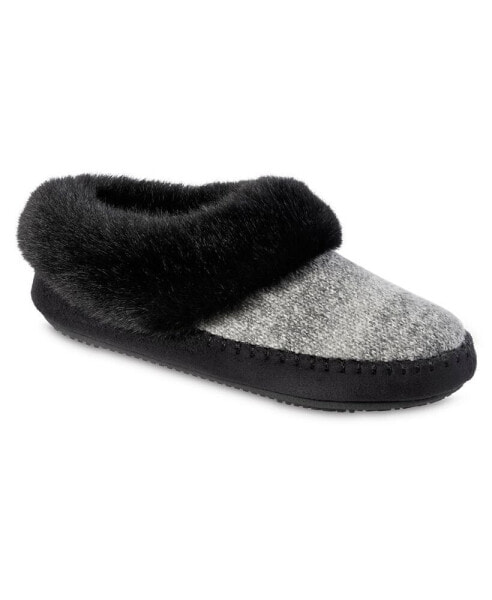 Women's Memory Foam Marni Knit Bootie Comfort Slippers